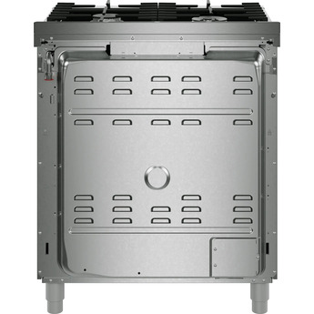 Bosch 30 Inch 500 Series Industrial Style Dual Fuel Range: Stainless Steel — thumbnail 6
