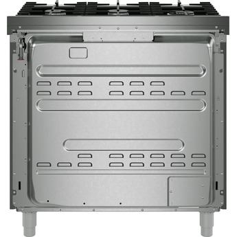 Bosch 36 Inch 800 Series Industrial Style Dual-Fuel Range: Stainless Steel — thumbnail 8