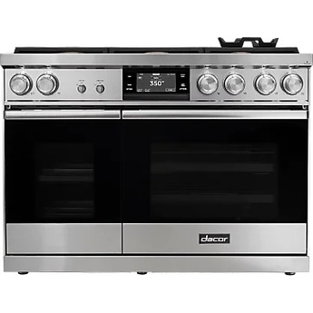 Dacor DOP48C86DLS Contemporary Series 48 Inch Dual Fuel Freestanding Range