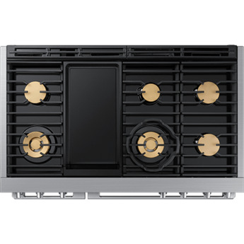 Dacor DOP48T963DS Transitional Series 48 Inch Dual Fuel Freestanding Range — thumbnail 2