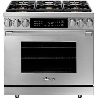 Dacor hder36slph heritage series 36 inch gas freestanding range 1