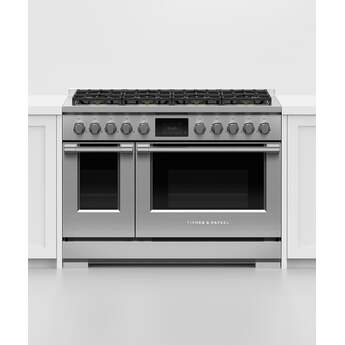 Fisher Paykel Series 9 Professional 48" Stainless Steel Dual Fuel (Liquid Propane) Self Clean Double Oven Sealed 8-burner Range - Convection — thumbnail 6