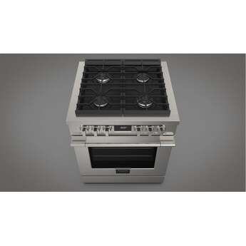 Fulgor Milano F4PDF304S1 Accento Series 30 Inch Stainless Steel Dual Fuel Convection Freestanding Range — thumbnail 17