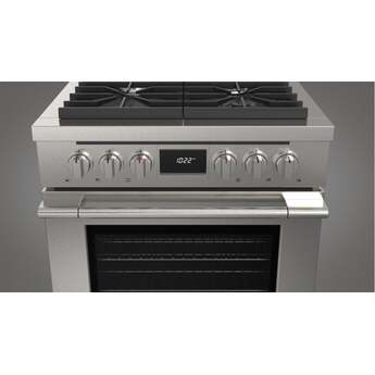 Fulgor Milano F4PDF304S1 Accento Series 30 Inch Stainless Steel Dual Fuel Convection Freestanding Range — thumbnail 22