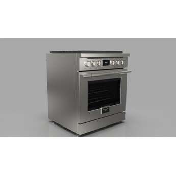 Fulgor Milano F4PDF304S1 Accento Series 30 Inch Stainless Steel Dual Fuel Convection Freestanding Range — thumbnail 27