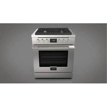 Fulgor Milano F4PDF304S1 Accento Series 30 Inch Stainless Steel Dual Fuel Convection Freestanding Range — thumbnail 29