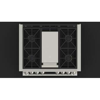 Fulgor Milano F6PDF364GS1 Sofia Series 36 Inch Natural Gas, Dual Fuel Freestanding Range in Stainless Steel — thumbnail 19