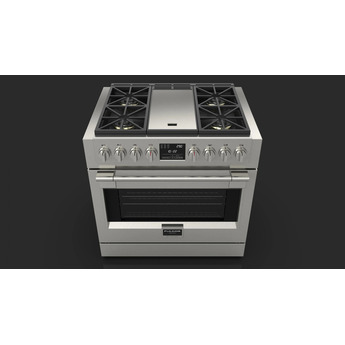 Fulgor Milano F6PDF364GS1 Sofia Series 36 Inch Natural Gas, Dual Fuel Freestanding Range in Stainless Steel — thumbnail 23
