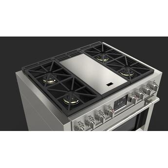 Fulgor Milano F6PDF364GS1 Sofia Series 36 Inch Natural Gas, Dual Fuel Freestanding Range in Stainless Steel — thumbnail 24