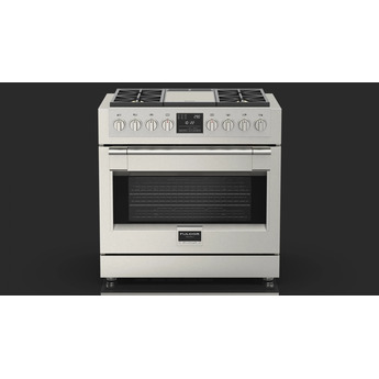 Fulgor Milano F6PDF364GS1 Sofia Series 36 Inch Natural Gas, Dual Fuel Freestanding Range in Stainless Steel — thumbnail 29