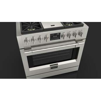 Fulgor Milano F6PDF364GS1 Sofia Series 36 Inch Natural Gas, Dual Fuel Freestanding Range in Stainless Steel — thumbnail 32