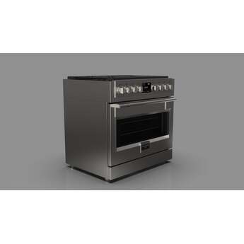 Fulgor Milano F6PDF366S1 Sofia Series 36 Inch Stainless Steel Dual Fuel Convection Freestanding Range — thumbnail 17