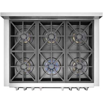 Fulgor Milano F6PDF366S1 Sofia Series 36 Inch Stainless Steel Dual Fuel Convection Freestanding Range — thumbnail 24