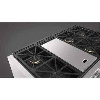Fulgor Milano F6PDF486GS1 Sofia Series 48 Inch Stainless Steel Dual Fuel Convection Double Oven Freestanding Range — thumbnail 20