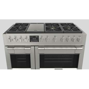 Fulgor Milano F6PDF486GS1 Sofia Series 48 Inch Stainless Steel Dual Fuel Convection Double Oven Freestanding Range — thumbnail 27