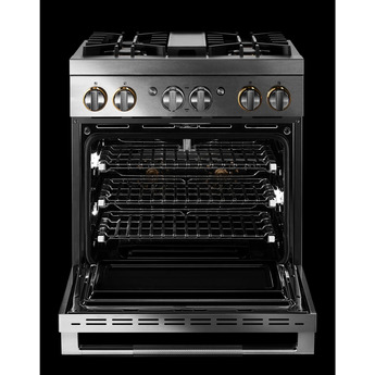 Jenn Air Jenn-Air JDRP430HL RISE Series 30 Inch Stainless Steel Dual Fuel Convection Free — thumbnail 19