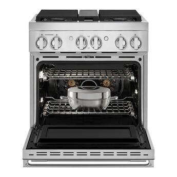 Jenn Air Jenn-Air JDRP430HM Noir Series 30 Inch Stainless Steel Dual Fuel Convection Free — thumbnail 13