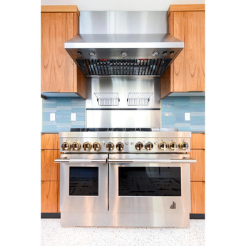 Jenn Air Jenn-Air JDRP548HL 48 Inch Stainless Steel Dual Fuel Convection Double Oven Free — thumbnail 48