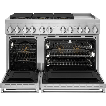 Jenn Air Jenn-Air JDRP548HM 48 Inch Stainless Steel Dual Fuel Convection Double Oven Free — thumbnail 23