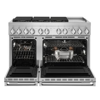 Jenn Air Jenn-Air JDRP548HM 48 Inch Stainless Steel Dual Fuel Convection Double Oven Free — thumbnail 5
