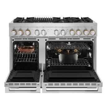 Jenn Air Jenn-Air JDRP648HL RISE Series 48 Inch Stainless Steel Dual Fuel Convection Doub — thumbnail 8