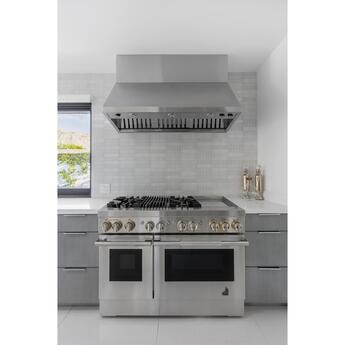 Jenn Air Jenn-Air JDRP748HL RISE Series 48 Inch Stainless Steel Dual Fuel Convection Doub — thumbnail 11