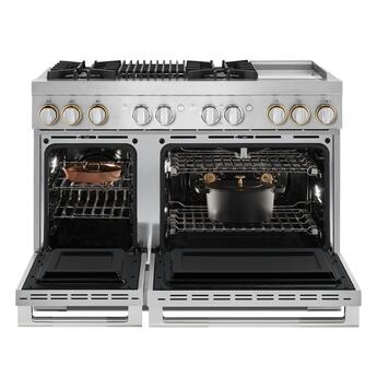 Jenn Air Jenn-Air JDRP748HL RISE Series 48 Inch Stainless Steel Dual Fuel Convection Doub — thumbnail 16