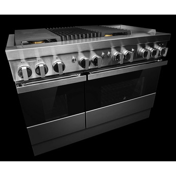 Jenn Air Jenn-Air JDRP748HM NOIR Series 48 Inch Stainless Steel Dual Fuel Convection Doub — thumbnail 9