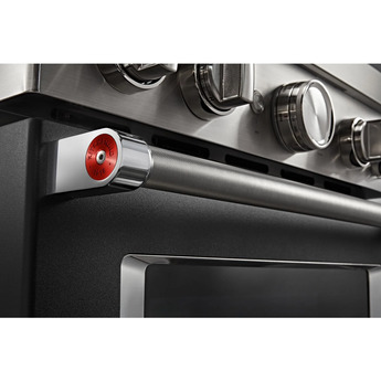 Kitchen Aid KitchenAid 30" Imperial Black Commercial Style Dual Fuel Sealed Burner Range - C — thumbnail 38