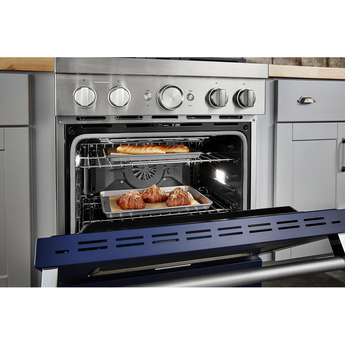 Kitchen Aid KitchenAid 30" Ink Blue Commercial Style Dual Fuel Sealed Burner Range - Convect — thumbnail 3