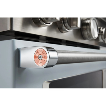 Kitchen Aid KitchenAid 30" Misty Blue Commercial Style Dual Fuel Sealed Burner Range - Conve — thumbnail 12