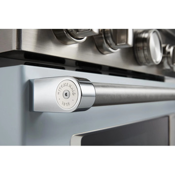 Kitchen Aid KitchenAid 30" Misty Blue Commercial Style Dual Fuel Sealed Burner Range - Conve — thumbnail 30