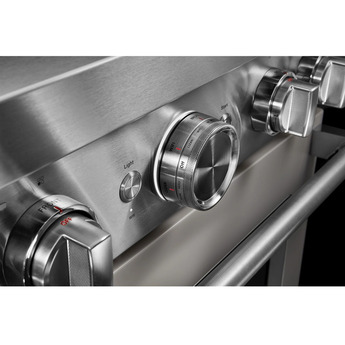 Kitchen Aid KitchenAid 30" Matte Milkshake Commercial Style Dual Fuel Sealed Burner Range - — thumbnail 18
