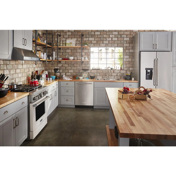 Kitchen Aid KitchenAid 30" Matte Milkshake Commercial Style Dual Fuel Sealed Burner Range - — thumbnail 23