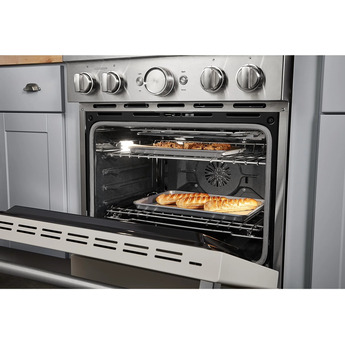 Kitchen Aid KitchenAid 30" Matte Milkshake Commercial Style Dual Fuel Sealed Burner Range - — thumbnail 6