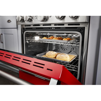 Kitchen Aid KitchenAid 30" Passion Red Commercial Style Dual Fuel Sealed Burner Range - Conv — thumbnail 15