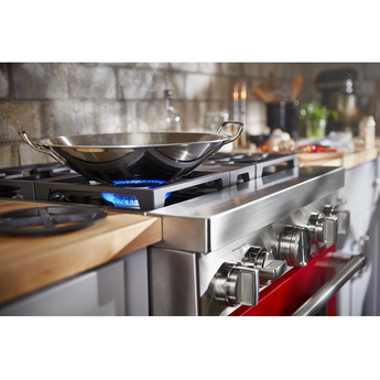 Kitchen Aid KitchenAid 30" Passion Red Commercial Style Dual Fuel Sealed Burner Range - Conv — thumbnail 20
