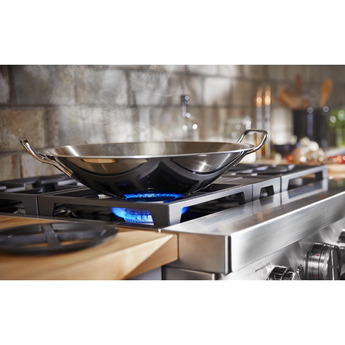 Kitchen Aid KitchenAid 30" Scorched Orange Commercial Style Dual Fuel Sealed Burner Range - — thumbnail 17