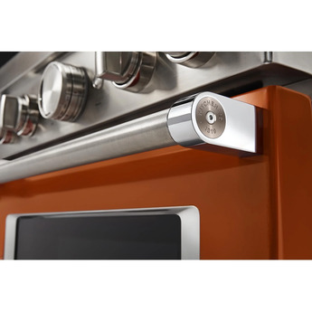 Kitchen Aid KitchenAid 30" Scorched Orange Commercial Style Dual Fuel Sealed Burner Range - — thumbnail 35