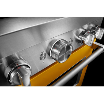 Kitchen Aid KitchenAid 30" Yellow Pepper Commercial Style Dual Fuel Sealed Burner Range - Co — thumbnail 29