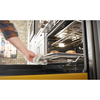 Kitchen Aid KitchenAid 30" Yellow Pepper Commercial Style Dual Fuel Sealed Burner Range - Co — thumbnail 31