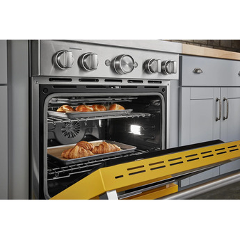 Kitchen Aid KitchenAid 30" Yellow Pepper Commercial Style Dual Fuel Sealed Burner Range - Co — thumbnail 8