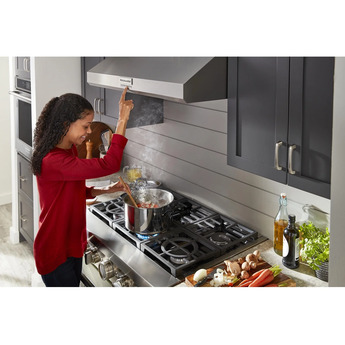 Kitchen Aid KitchenAid 36" Avocado Cream Commercial Style Dual Fuel Sealed Burner Range - Co — thumbnail 18