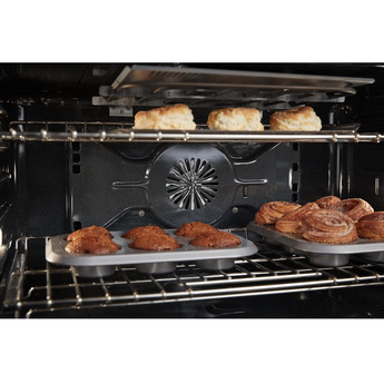 Kitchen Aid KitchenAid 36" Avocado Cream Commercial Style Dual Fuel Sealed Burner Range - Co — thumbnail 5