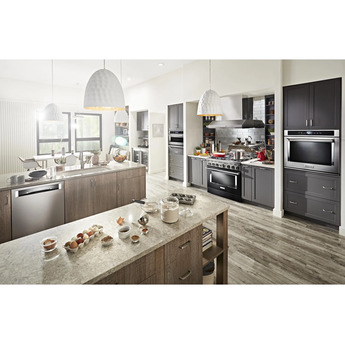 Kitchen Aid KitchenAid 36" Imperial Black Commercial Style Dual Fuel Sealed Burner Range - C — thumbnail 7