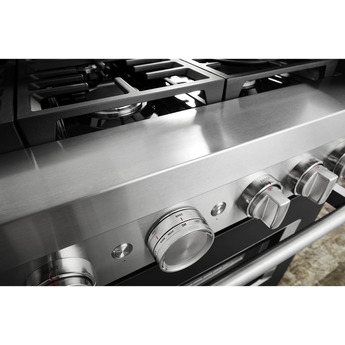 Kitchen Aid KitchenAid 36" Imperial Black Commercial Style Dual Fuel Sealed Burner Range - C — thumbnail 9
