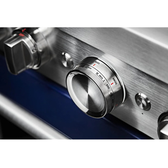 Kitchen Aid KitchenAid 36" Ink Blue Commercial Style Dual Fuel Sealed Burner Range - Convect — thumbnail 36