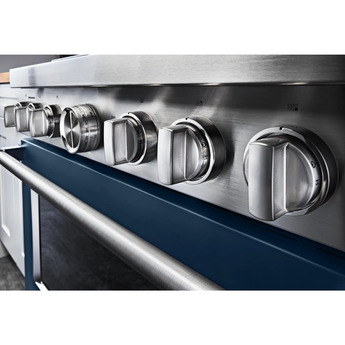 Kitchen Aid KitchenAid 36" Ink Blue Commercial Style Dual Fuel Sealed Burner Range - Convect — thumbnail 6