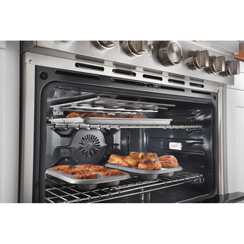 Kitchen Aid KitchenAid 36" Scorched Orange Commercial Style Dual Fuel Sealed Burner Range - — thumbnail 8