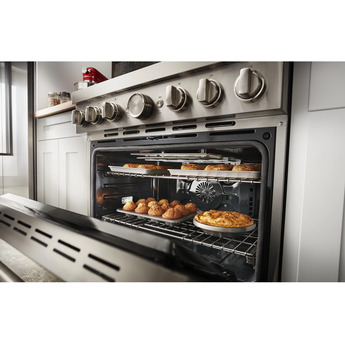 Kitchen Aid KitchenAid 36" Stainless Steel Commercial Style Dual Fuel Sealed Burner Range - — thumbnail 20